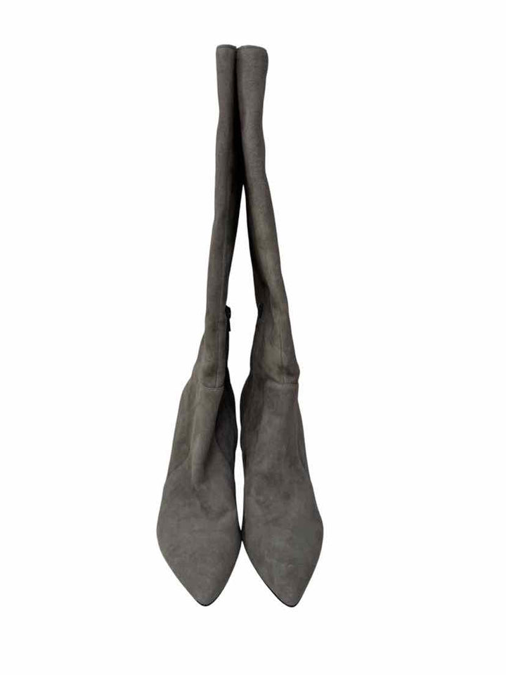 Shoe Size 8.5 Nine West Gray Suede Boots