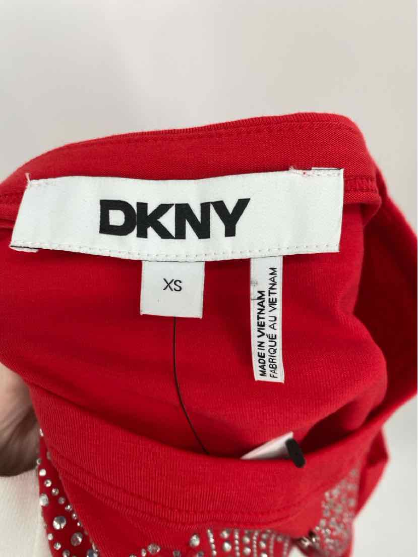 Size XS DKNY Red Shirt