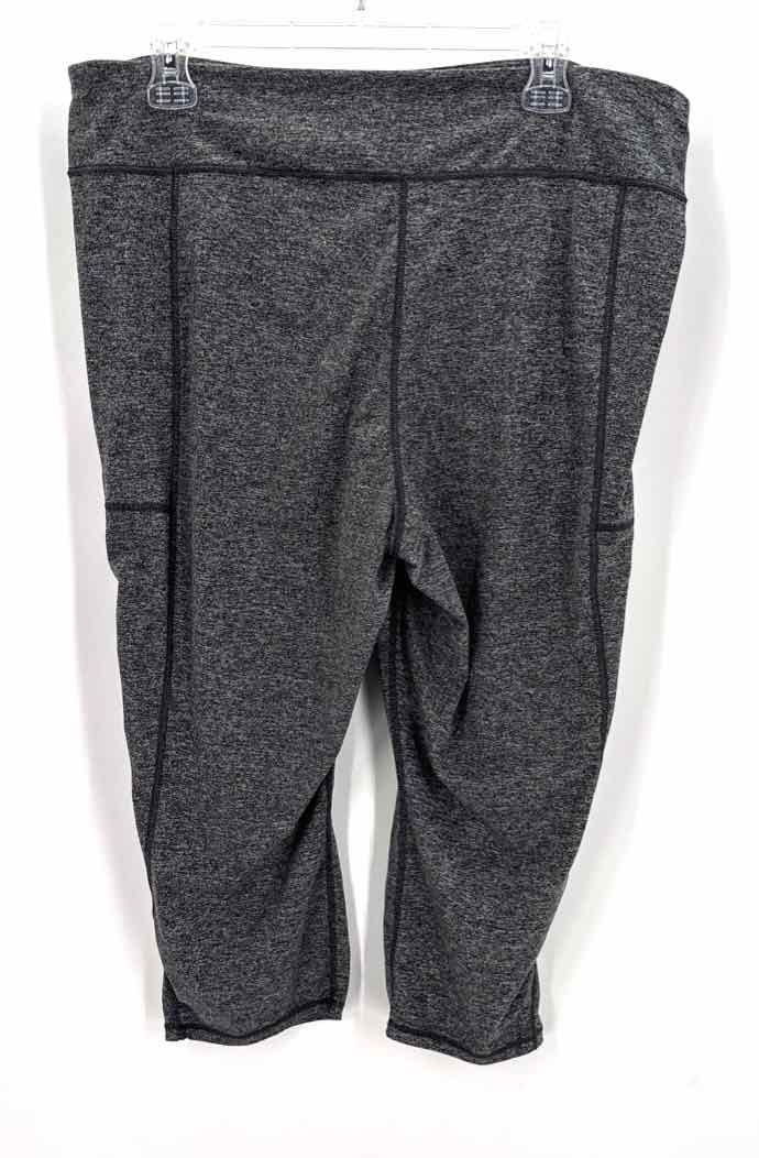 Size L J JILL Gray Knit Leggings