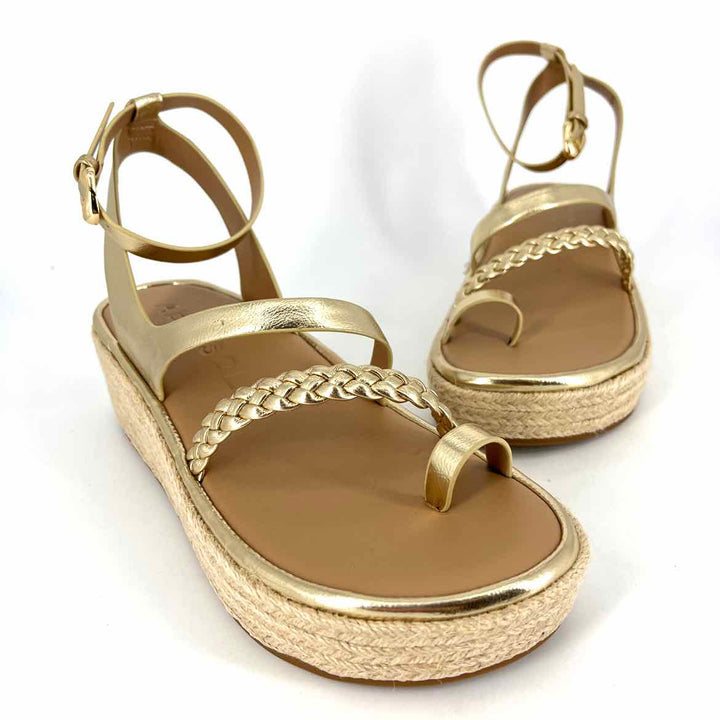 Shoe Size 7 AEROSOLES Gold Sandals