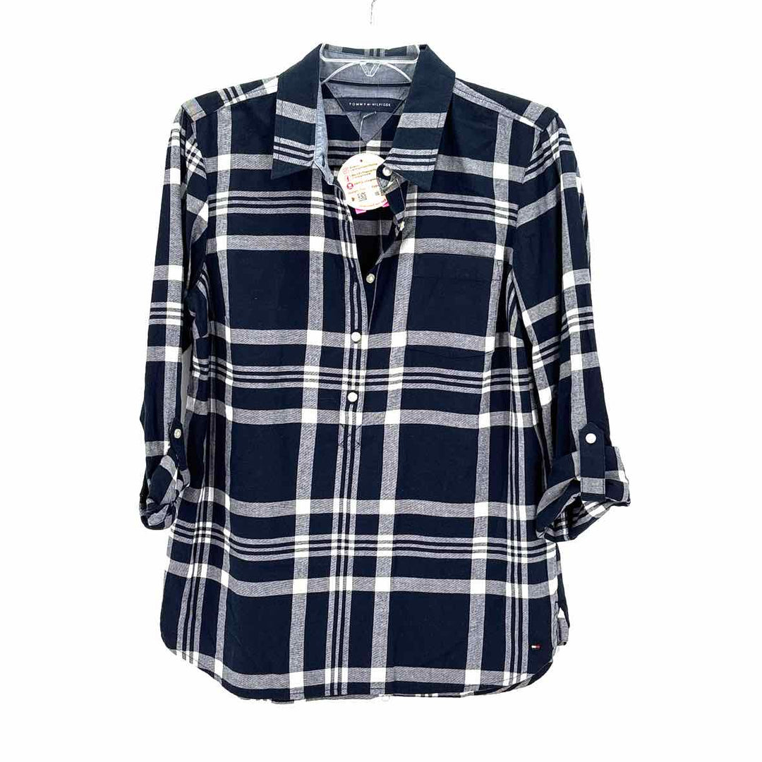 Size M TOMMY HILFIGER Navy Shirt