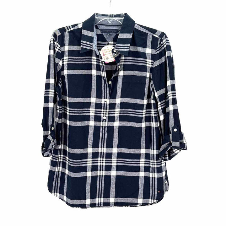 Size M TOMMY HILFIGER Navy Shirt