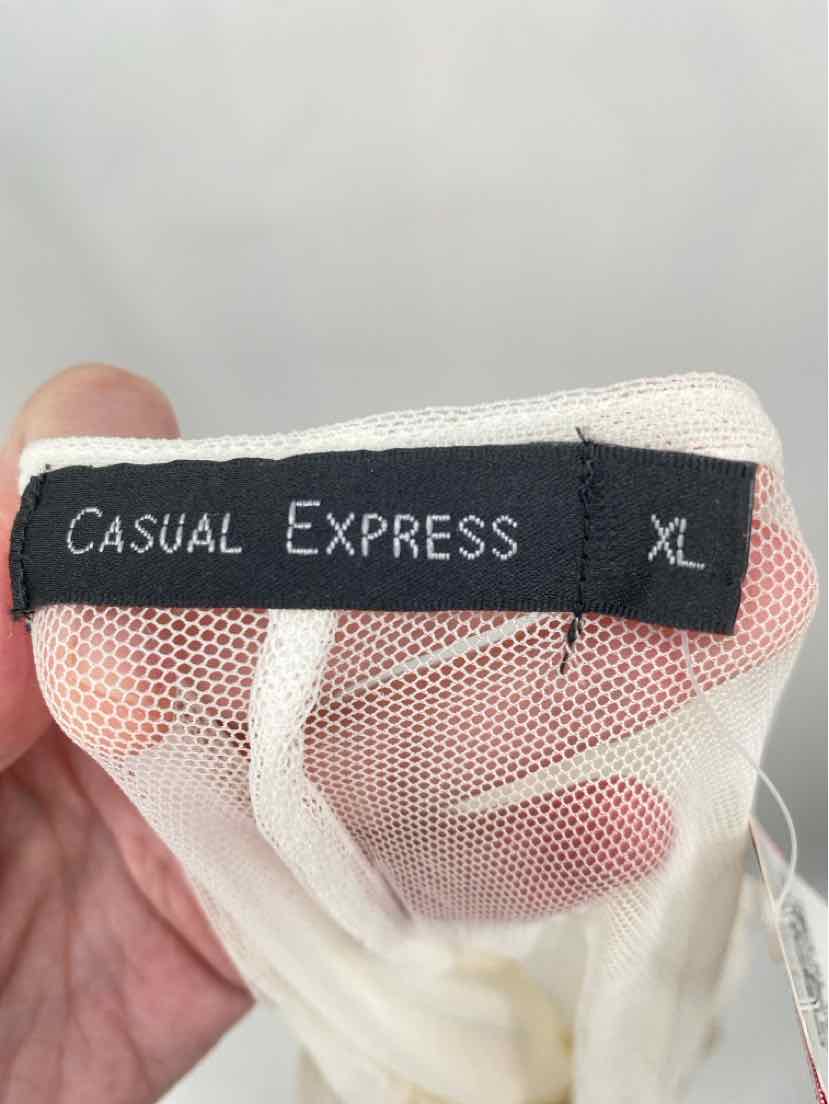 Size XL Cream Shirt