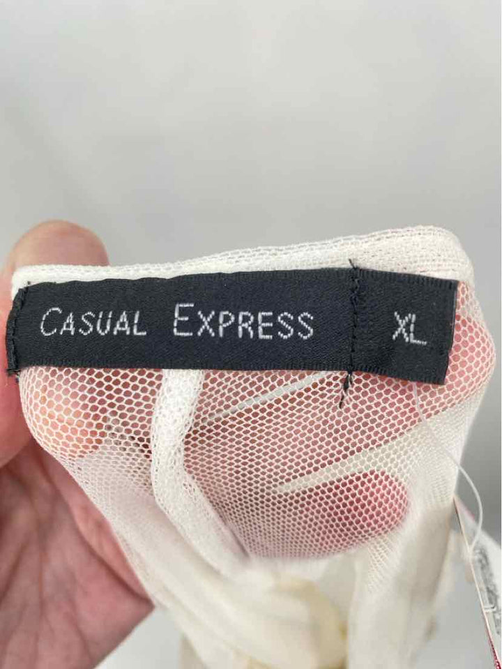 Size XL Cream Shirt