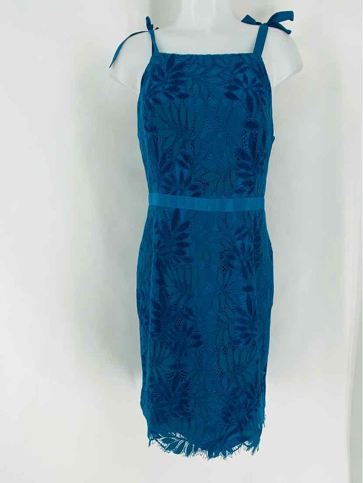 Size 12 Lilly Pulitzer Teal Lace Dress
