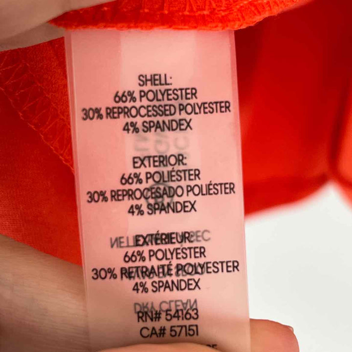 Size 10 Calvin Klein Orange Dress