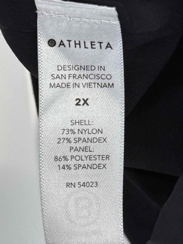 Size 2X Athleta Black Shirt