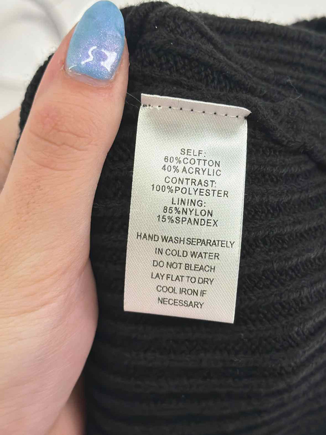 Size XL Black Sweater