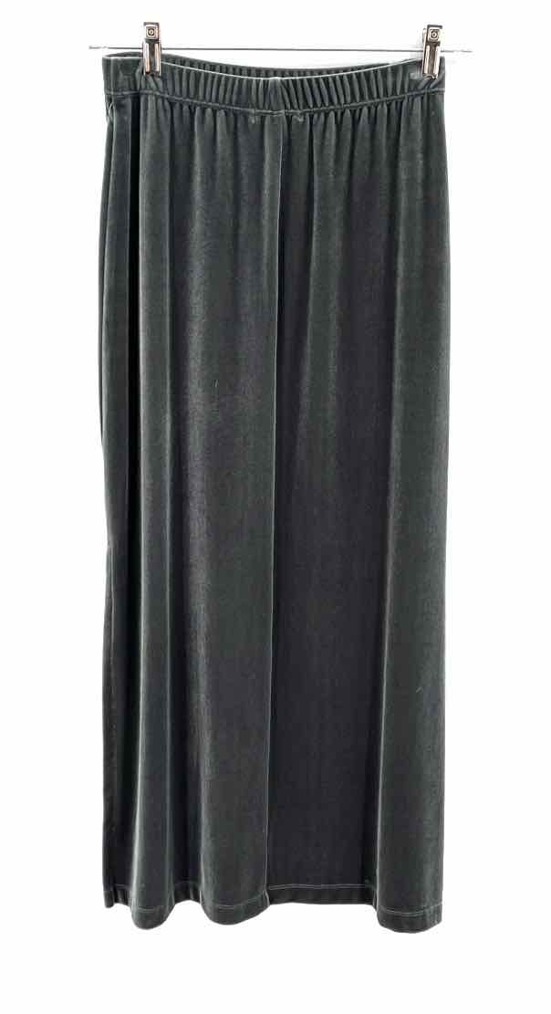 Size M KAREN KANE Gray Velour Skirt