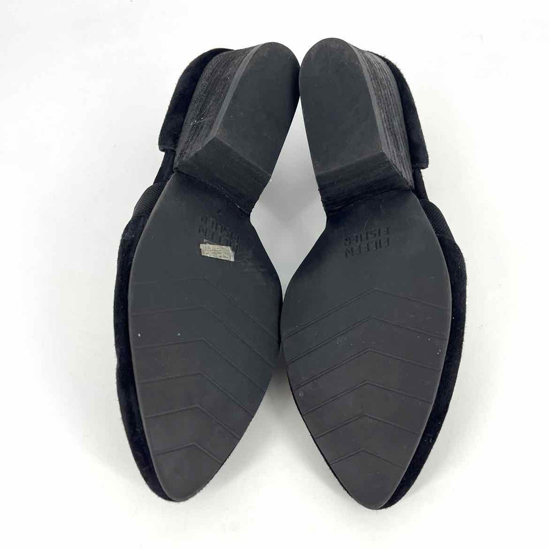 Shoe Size 7 Eileen Fisher Black Suede Pumps