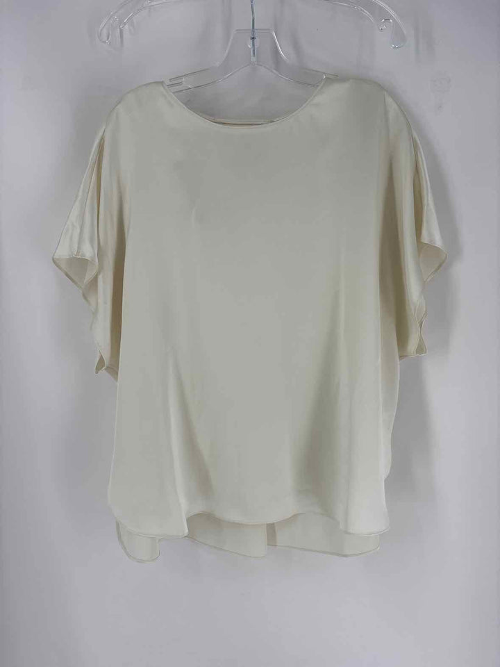 Size L Banana Republic Ivory Silk Shirt