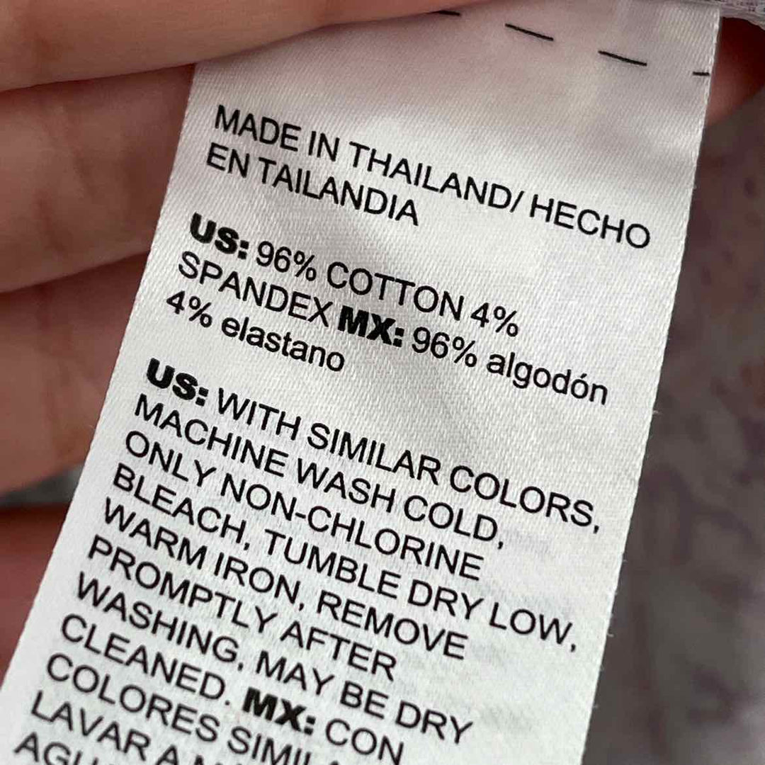 Size 2 Chico's Multi-Color Cotton Shirt