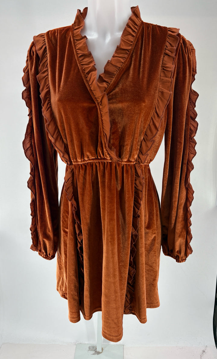 Size M Brown Dress