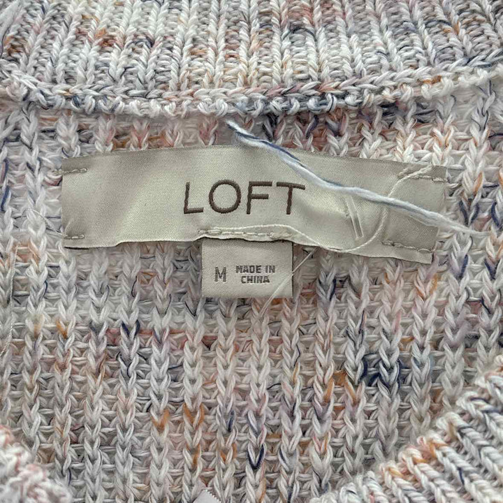 Size M LOFT Multi-Color Sweater