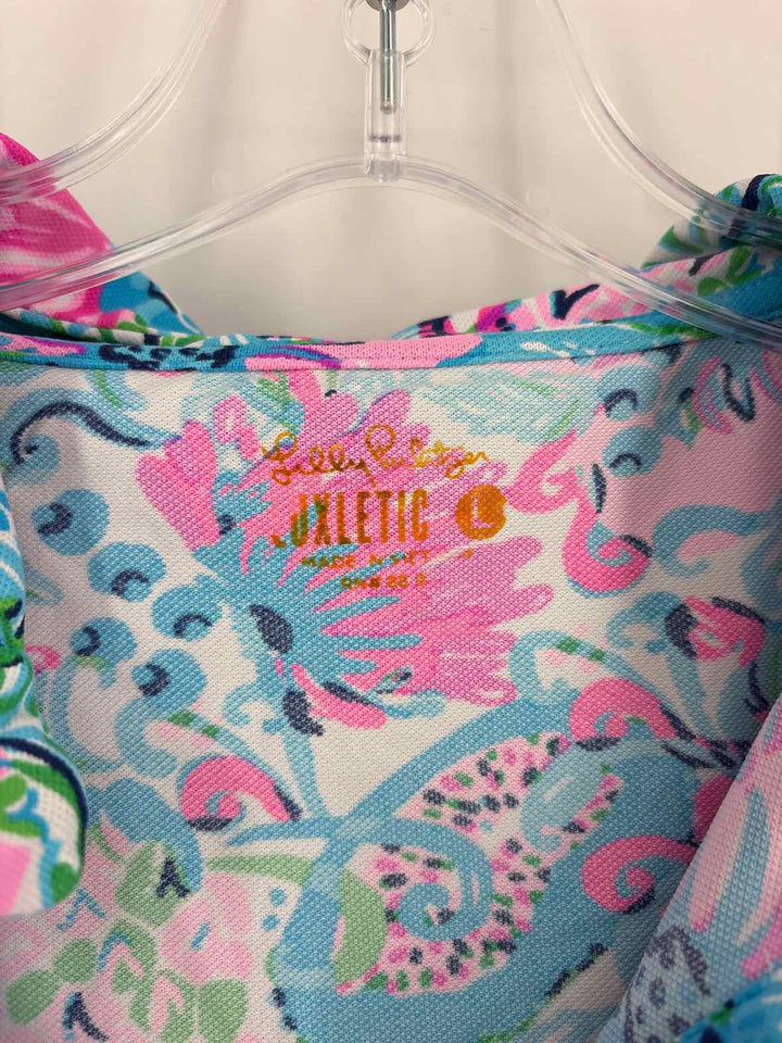 Size L Lilly Pulitzer Multi-Color Shirt