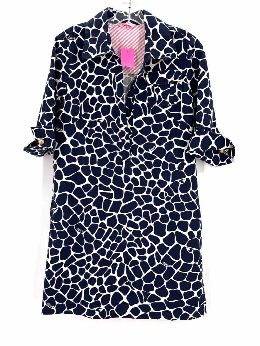 Size 4 Lilly Pulitzer Navy Dress