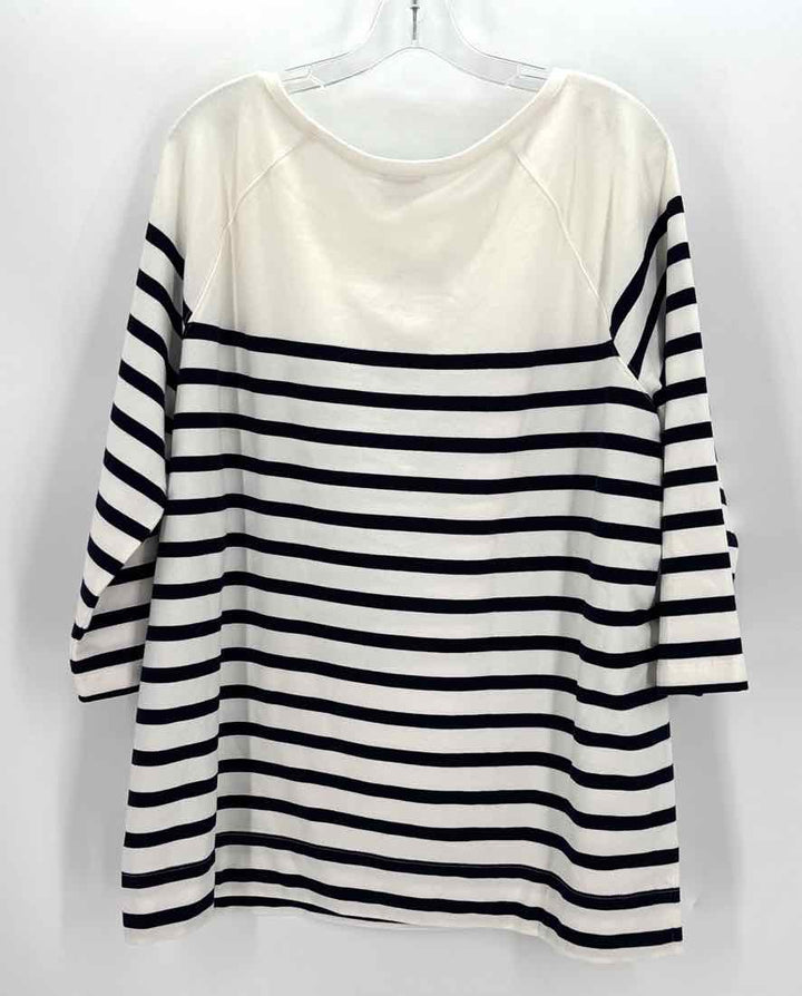 Size 1X Talbots Cream Shirt