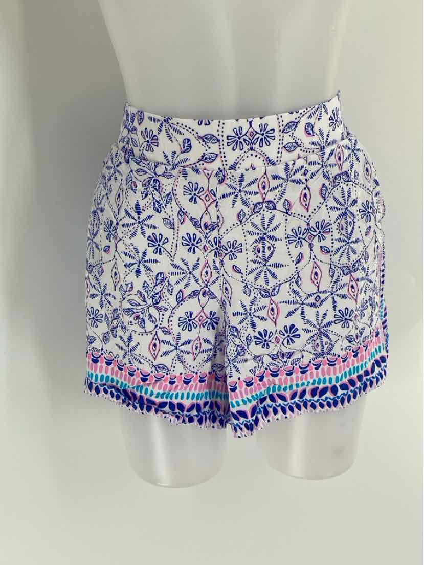Size L Lilly Pulitzer White Shorts