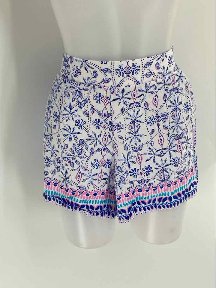 Size L Lilly Pulitzer White Shorts