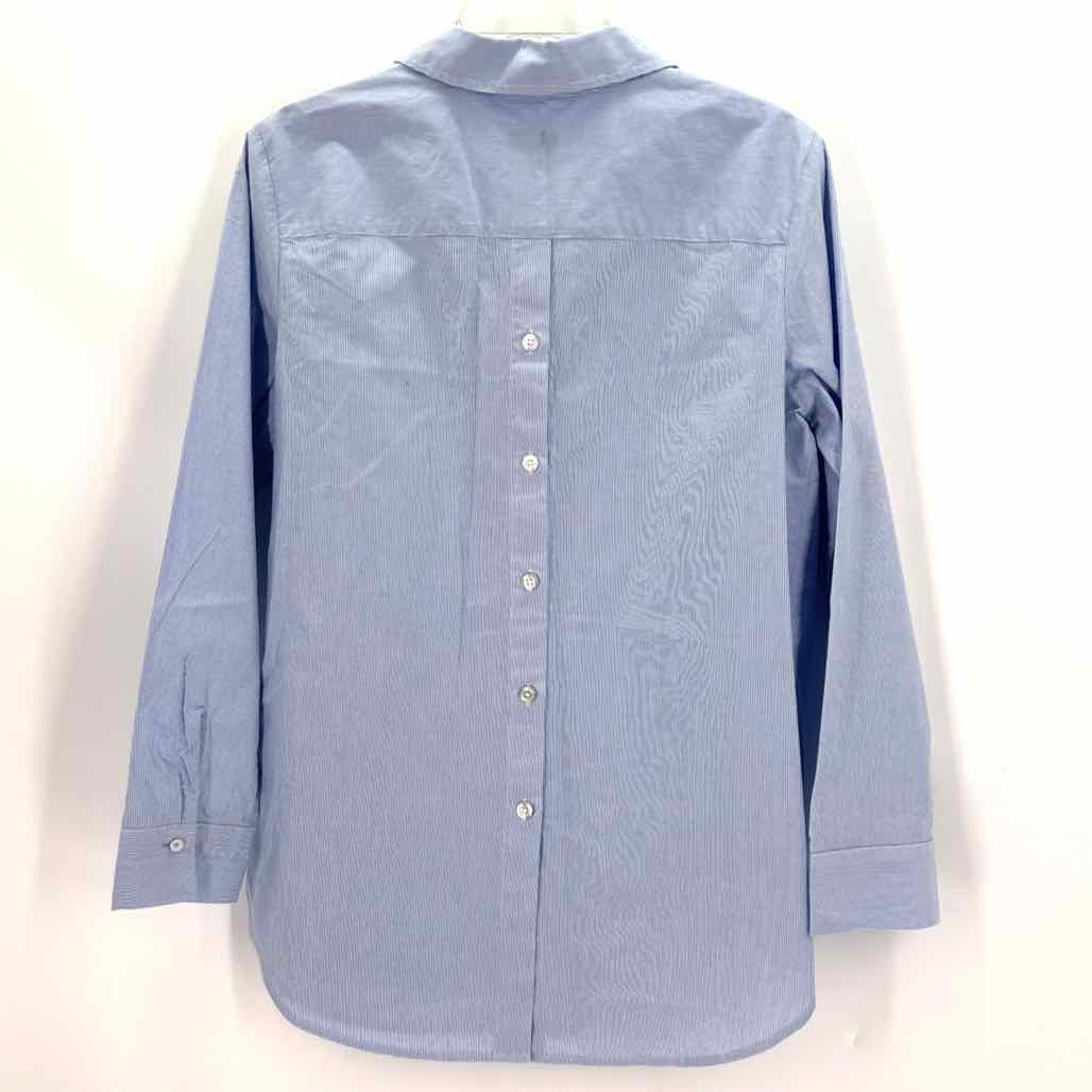 Size M Talbots Blue Print Shirt