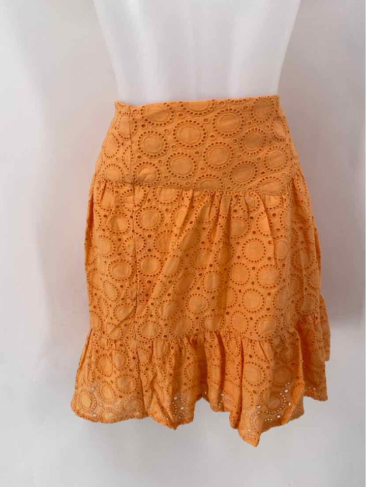 Size 1X MAEVE Orange Skirt