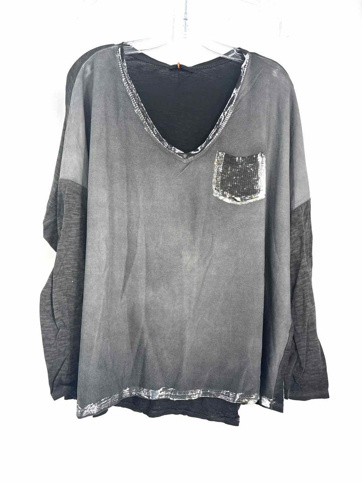Size One Size Gray Sweater
