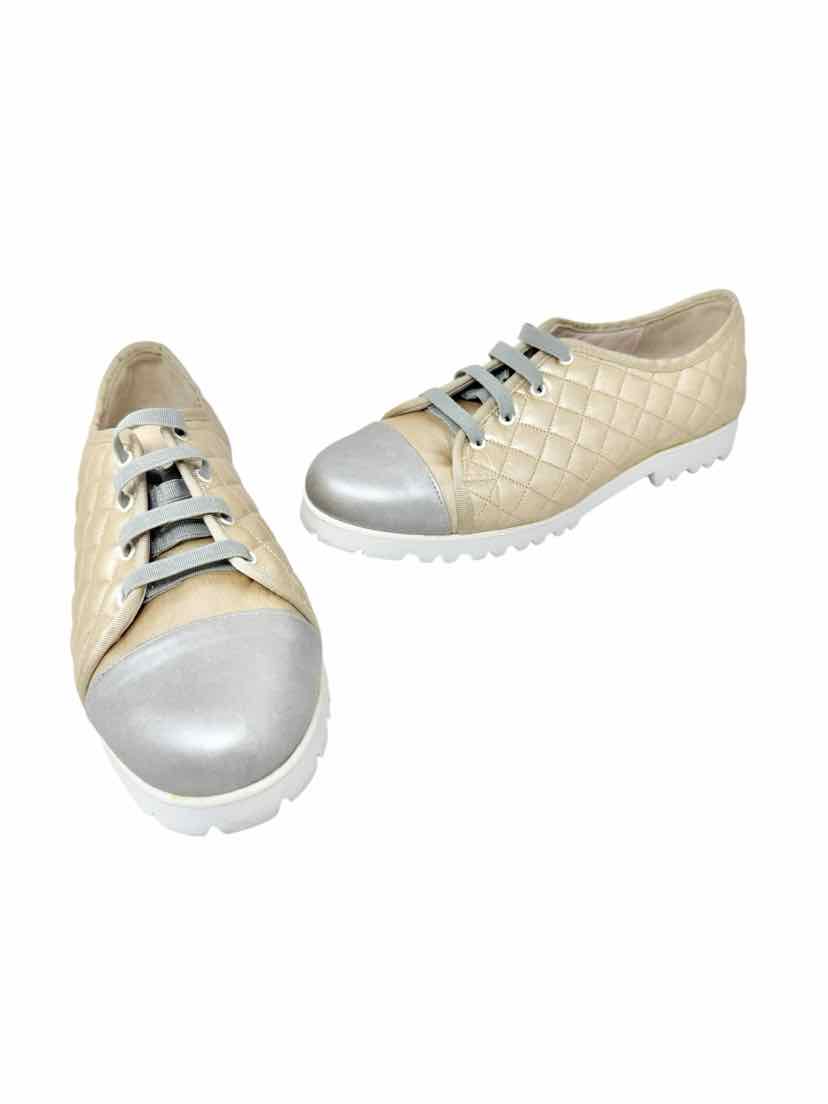 Shoe Size 6.5 Gold Sneakers