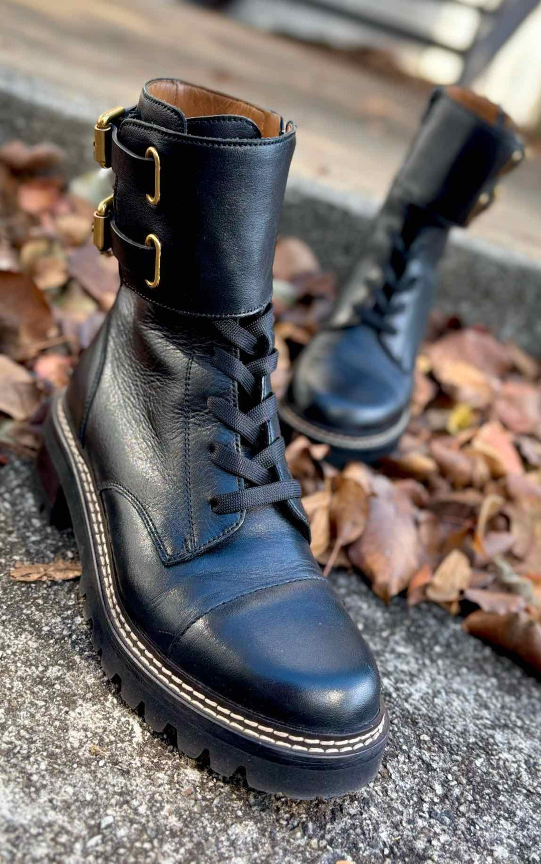 Shoe Size 36.5 SEE BY CHLOE Black Boots