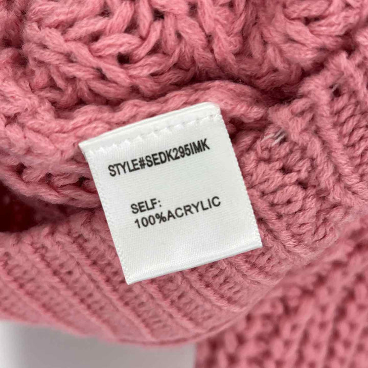 Size M Pink Knit Sweater