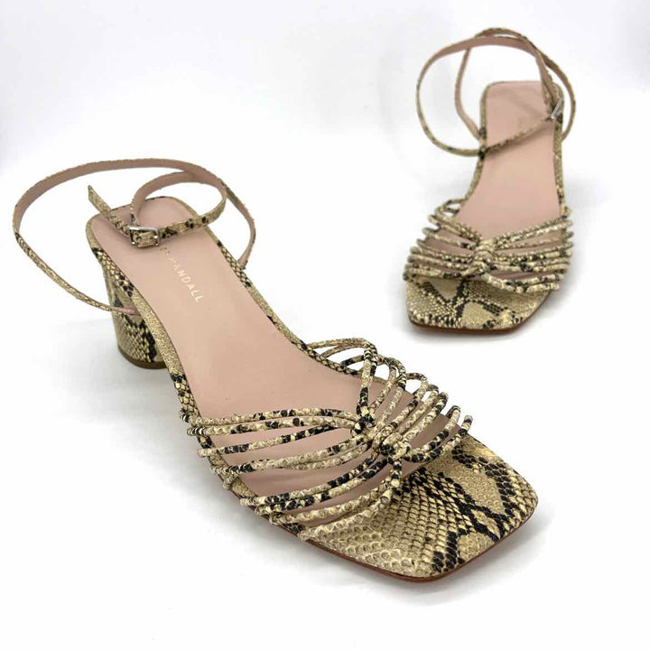 Shoe Size 10 LOEFFLER RANDALL Beige Sandals