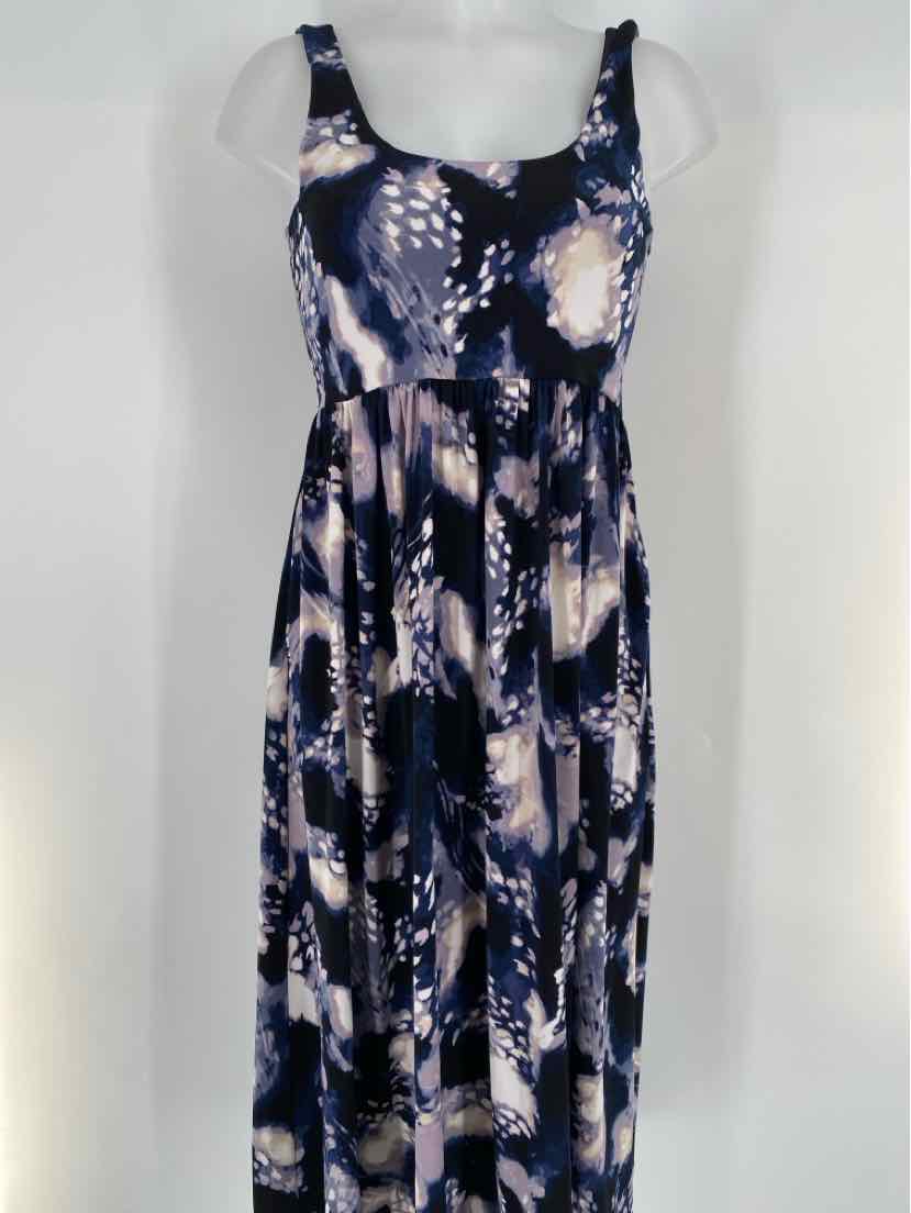 Size XS SIMPLY VERA WANG Blue Print Dress
