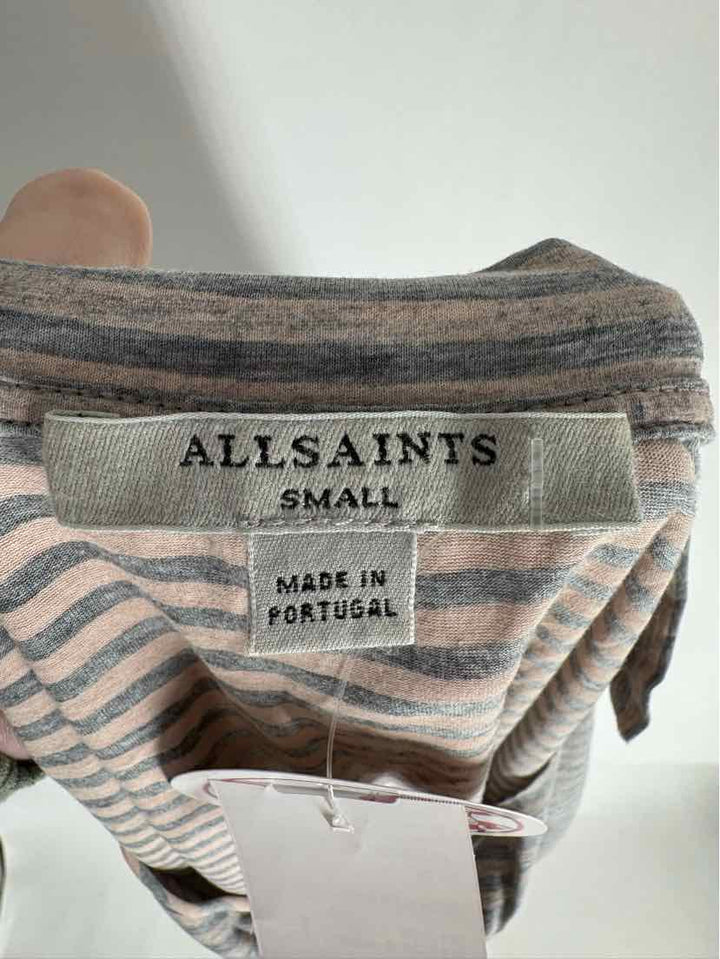 Size S ALL SAINTS Gray Shirt