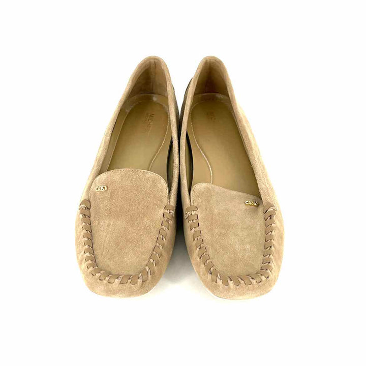 Shoe Size 9 Michael Kors Tan Suede Flats