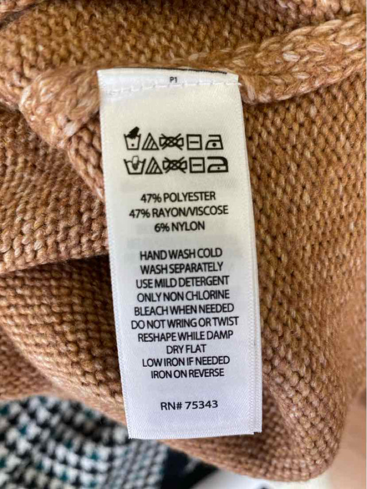 Size XL RACHEL ZOE Tan Knit Dress