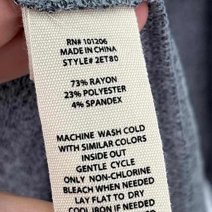 Size S SOFT SURROUNDINGS Gray Knit Cardigan