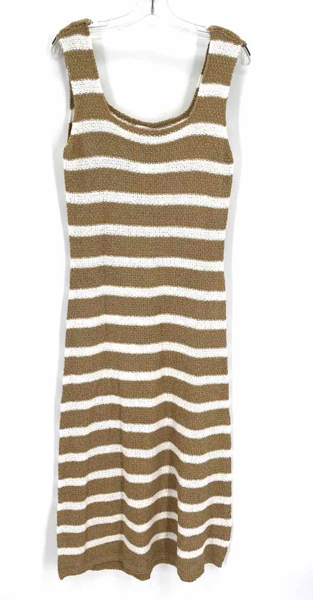 Size L Brown Dress