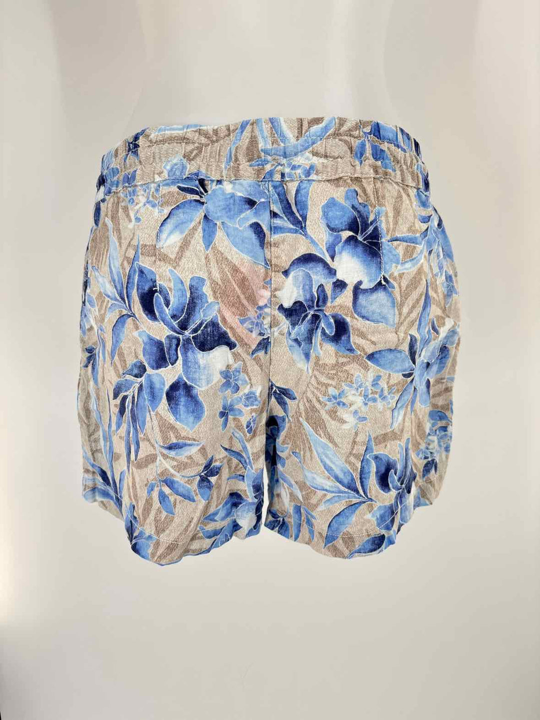 Size S TOMMY BAHAMA Blue Linen Shorts
