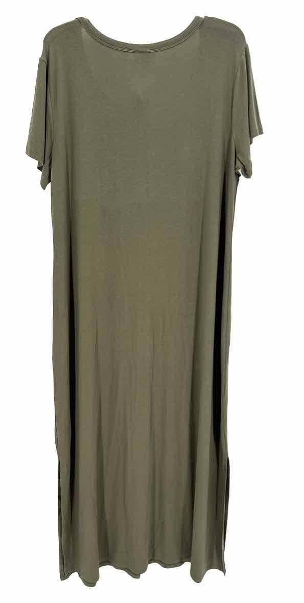 Size 2X Style & Co Olive Dress