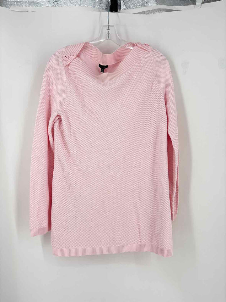 Size L Talbots Pink Sweater