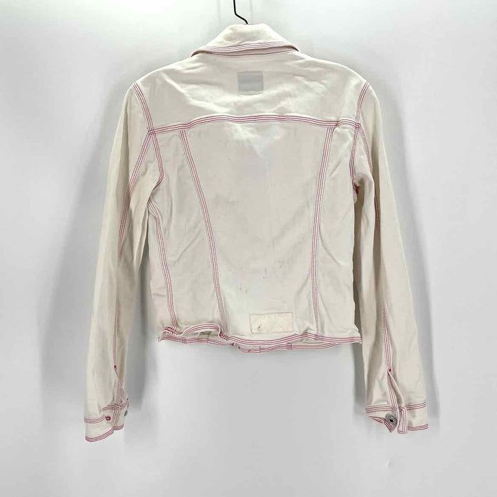 Size 10 Moschino White Jacket