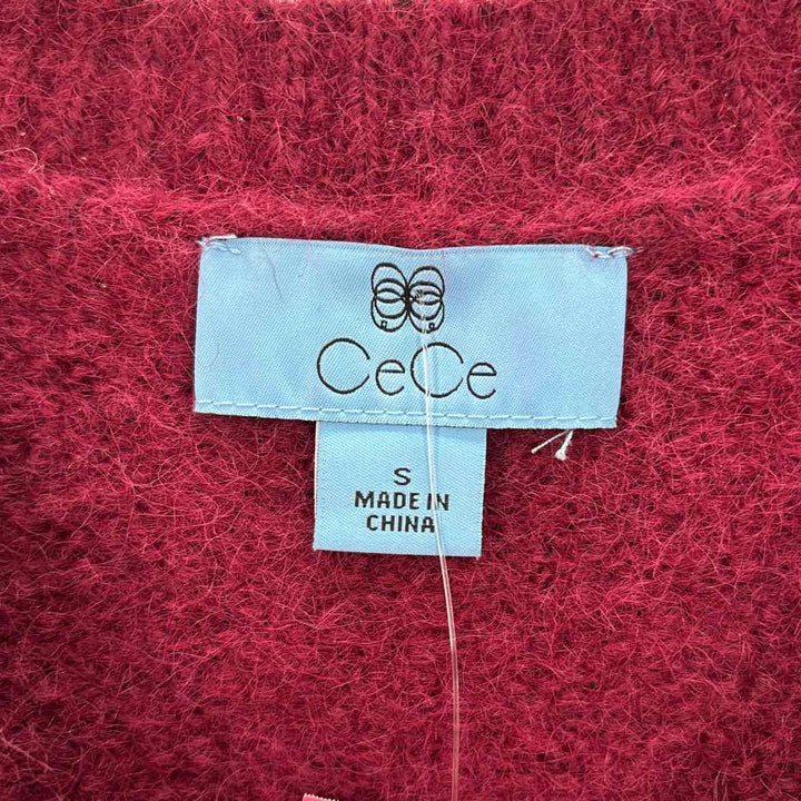 Size S CECE Fuschia Sweater