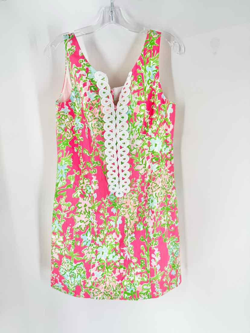 Size 4 Lilly Pulitzer PINK PRINT Dress