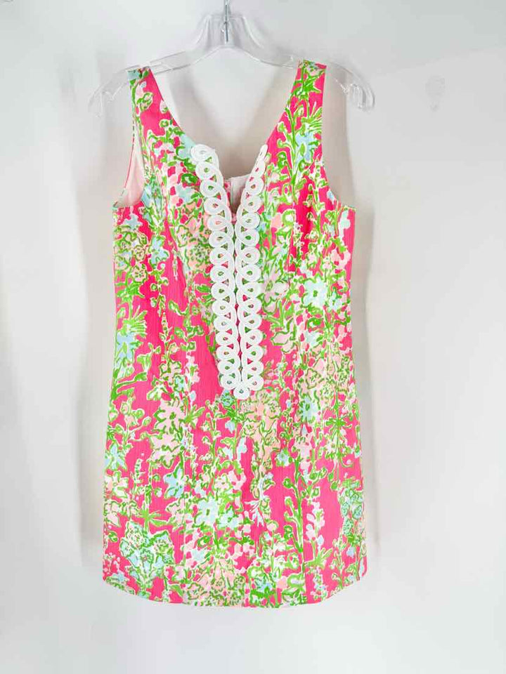 Size 4 Lilly Pulitzer PINK PRINT Dress