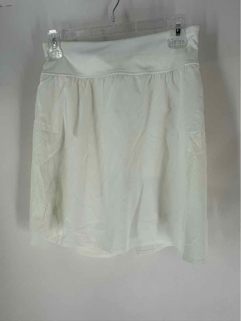 Size M SPANX White Skirt