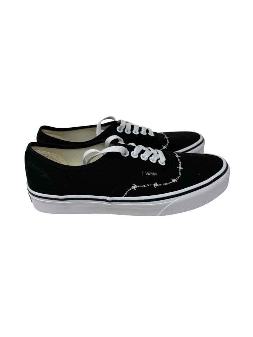 Shoe Size 8.5 Vans Black Sneakers