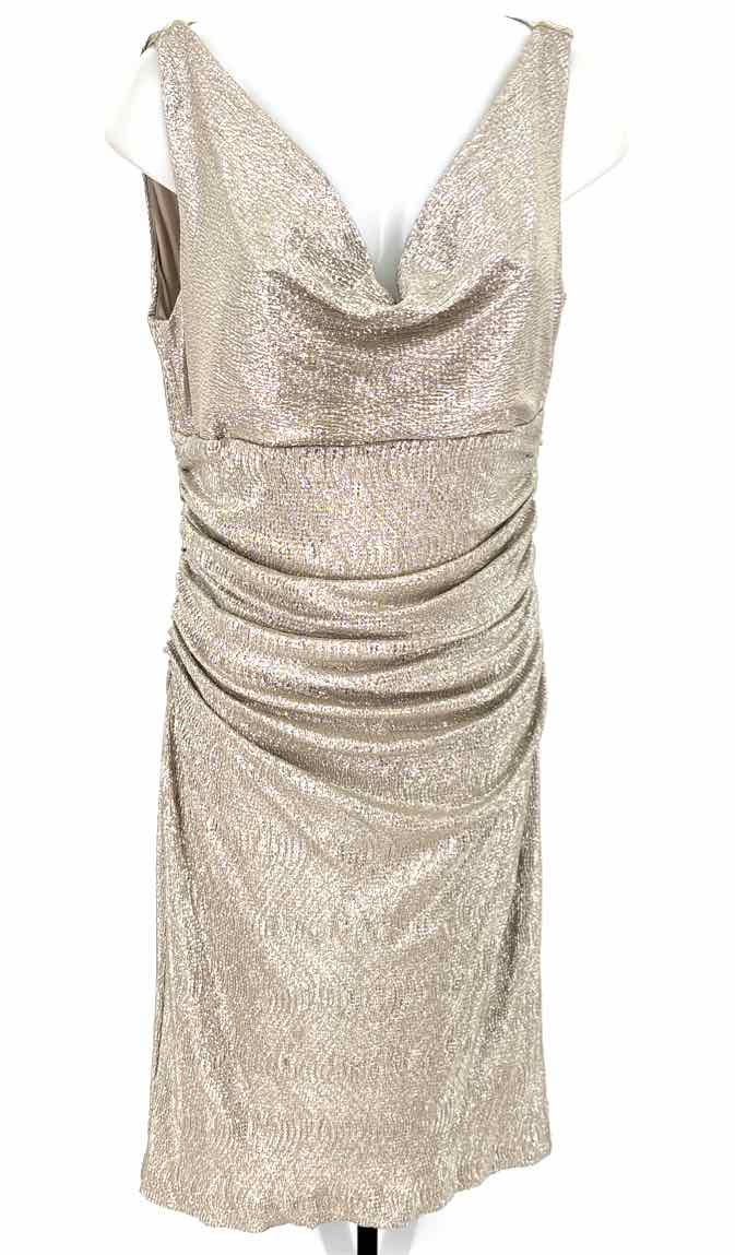 Size 18 RALPH LAUREN Gold Dress