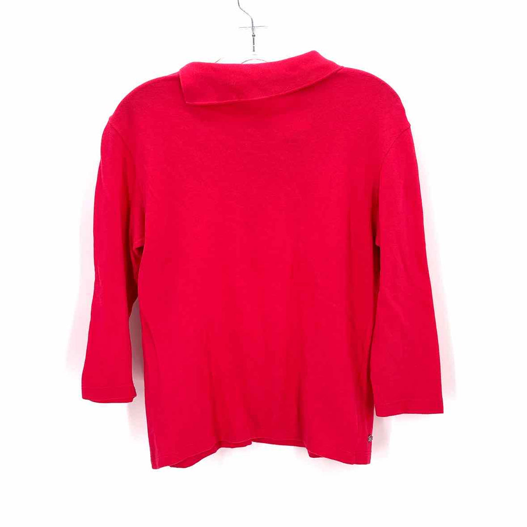 Size 4 Lacoste Pink Knit Shirt