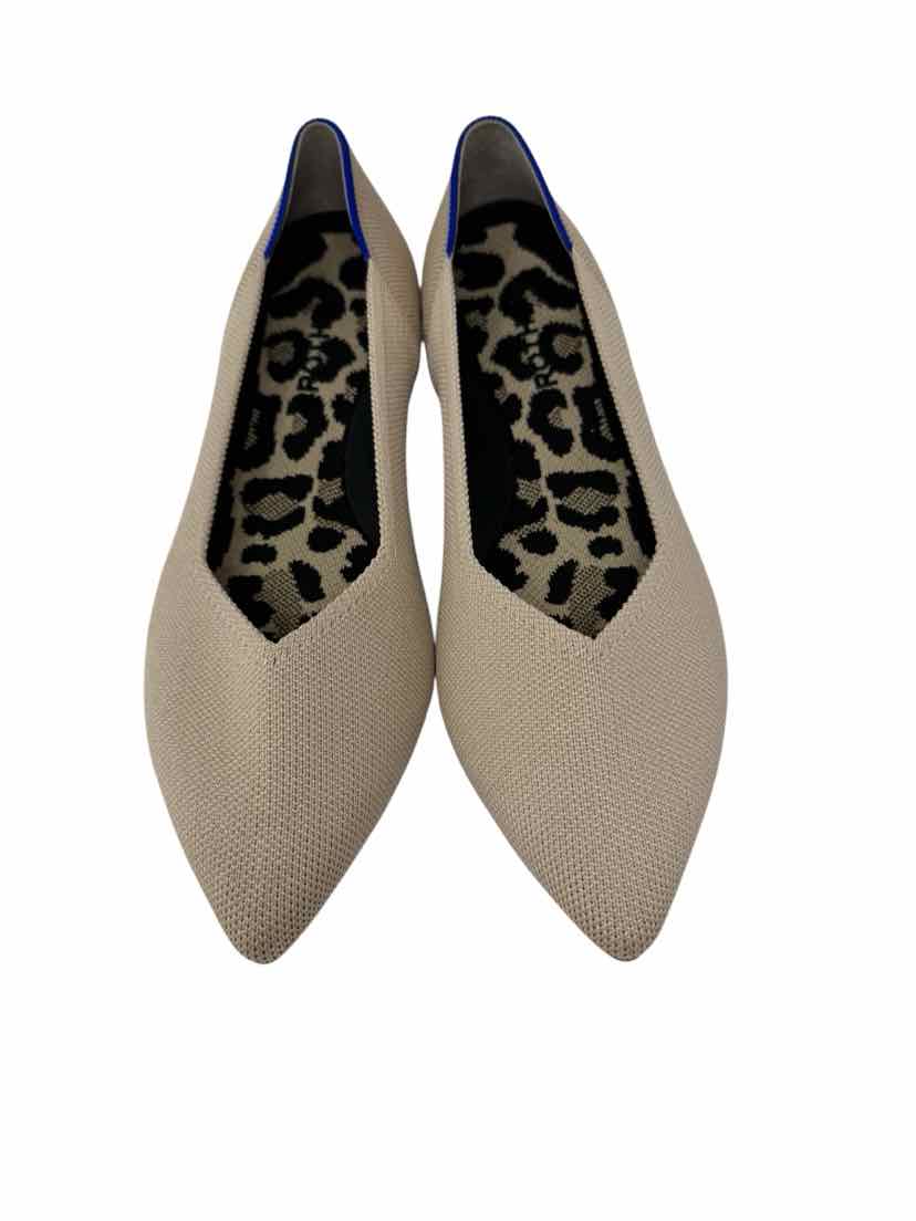 Shoe Size 9 ROTHY'S Tan Knit Flats