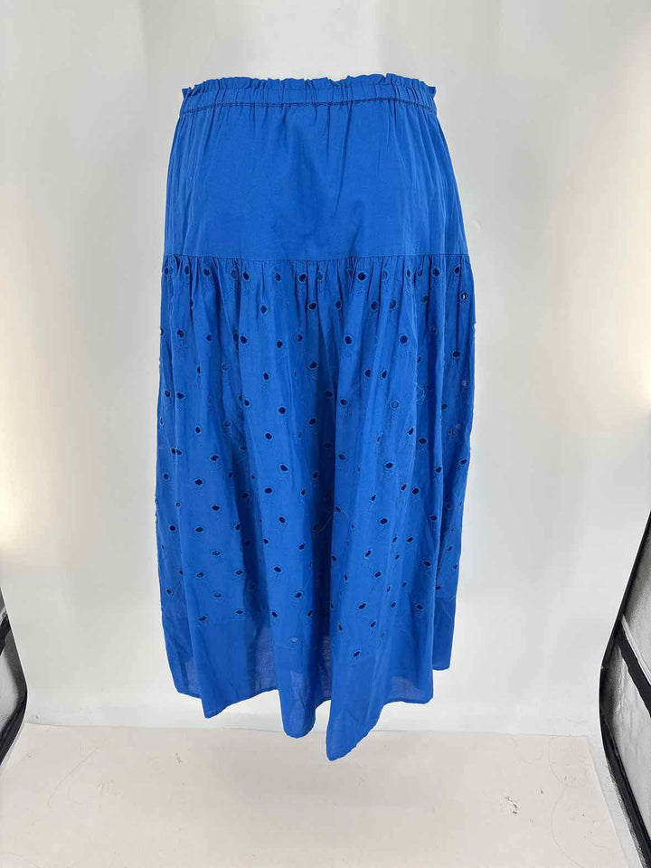 Size S J Crew Blue Skirt