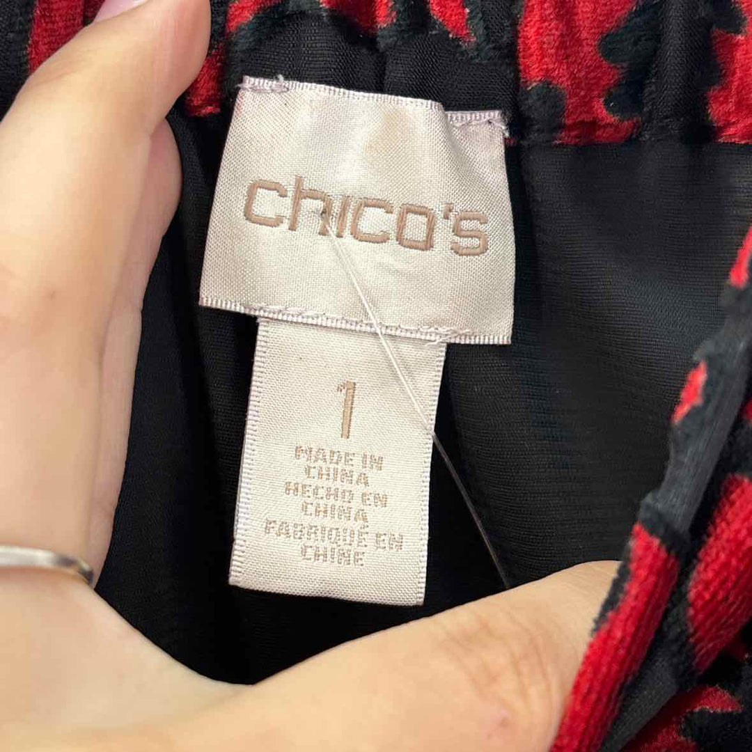 Size M Chico's Black Shirt